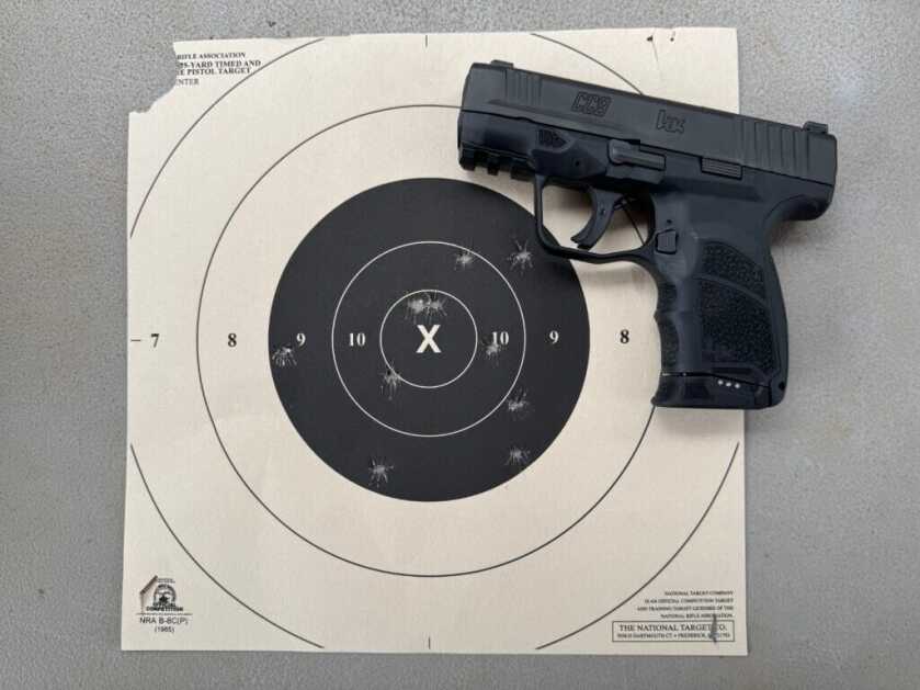 HK CC9 shown with target