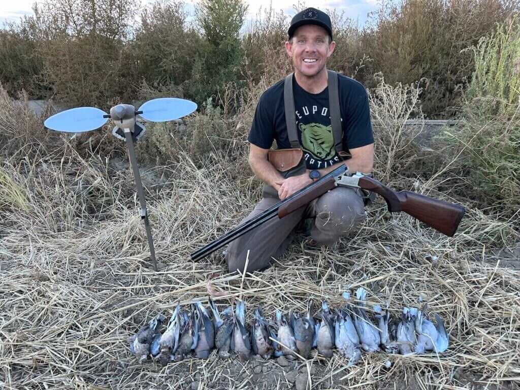 Citori 725 field 28-gauge shotgun and doves.