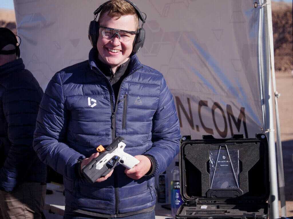Biofire Smart Gun at SHOT Show 2025.