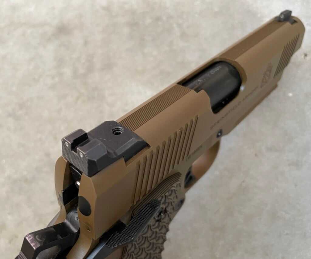TRP 4.25" CC tritium sights