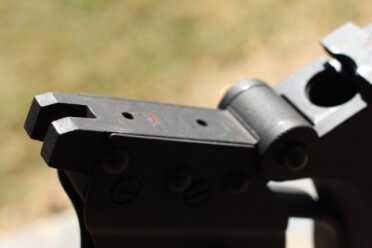 Pin holes.