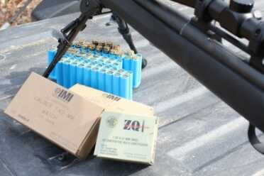 The two variants of .308 I used for the initial function testing both proved themselves nicely. 