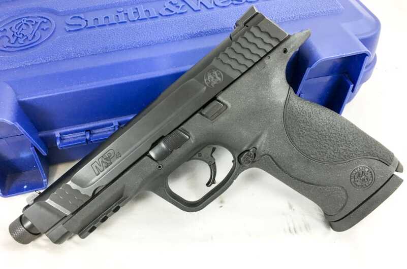 Gun Review: Smith & Wesson M&P 45 Threaded M&P 45 Threaded left side.