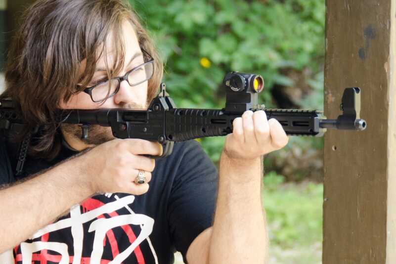 The Kel-Tec SUB-2000 GEn II delivers pistol-caliber firepower in a compact, folding design.