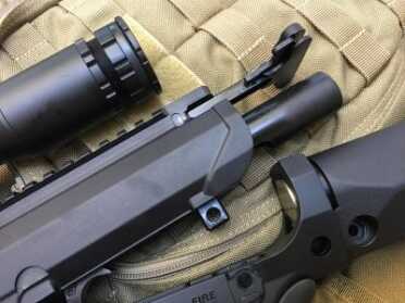 Windham Weaponry's Big Boy .308 AR—Full Review The upper and lower receivers separate just like a standard AR-15, they're just bigger.