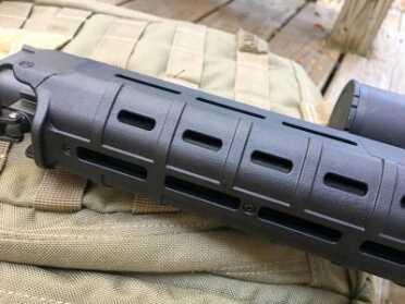 Windham Weaponry's Big Boy .308 AR—Full Review The handguard is also from Magpul and features M-Lock attachment points at the 2, 6, and 10 o'clock positions.