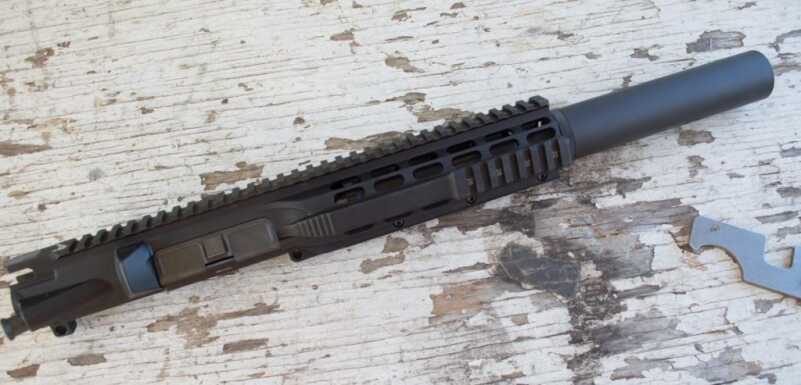 The GMT-300BLK made a great addition to this eight-inch Aero Precision upper.