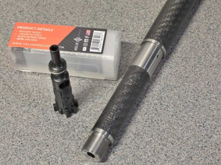 Helix 6 Precision Carbon Fiber Wrapped Barrels Helix 6 Precision Carbon Fiber Wrapped Barrels