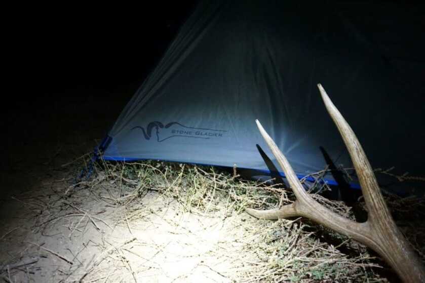 Stone Glacier's Skyscraper 2P Tent Review Stone Glacier's Skyscraper 2 person tent next to antlers