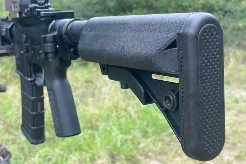 Springfield SAINT Victor with LAW Tactical Folder Reviewed! B5 Systems Enhanced SOPMOD stock