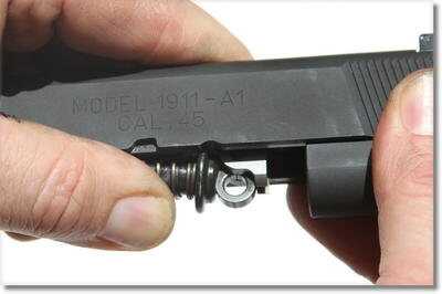 I can't say I have any complaints about the RO, but its tight tolerance and heavy spring make it a little harder to reassemble than your average off the shelf 1911. It works so well though, that surviving a little thumb busting is a small price to pay