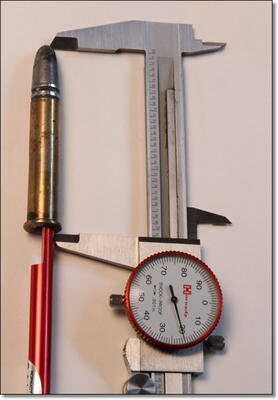 When I have used this tool I have always measured from the tip of the bullet, but if you use the Hornady Bullet Comparator, you can measure from the ogive, which is actually the part of the bullet that engages the rifling When I have used this tool I have always measured from the tip of the bullet, but if you use the Hornady Bullet Comparator, you can measure from the ogive, which is actually the part of the bullet that engages the rifling