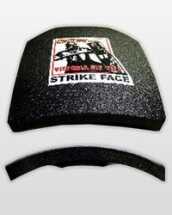 3 pound The 3 pound 10x12 inch trauma plate is level 3 armor and design for multiple hits. Check out the website these are amazing products.