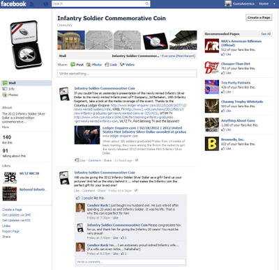 US Infantry Silver Dollar - National Infantry Museum & Soldier Center