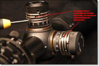 Leatherwood ART M-1000 Auto-Ranging Riflescope