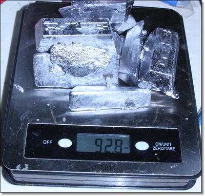 Casting Bullets from Backstop Fodder - Casting Part 3