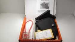 : Cable lock, fired case, Owner’s Manual and a generic soft pistol rug are included with the PS1 pistol.