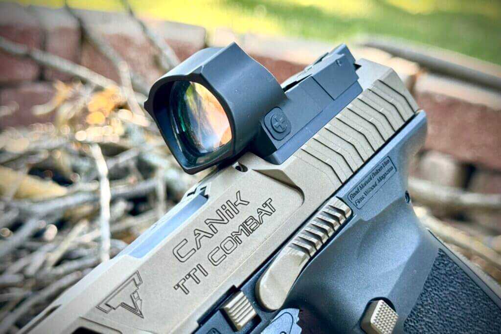 The housing protrudes well past the glass to provide solid protection of the window