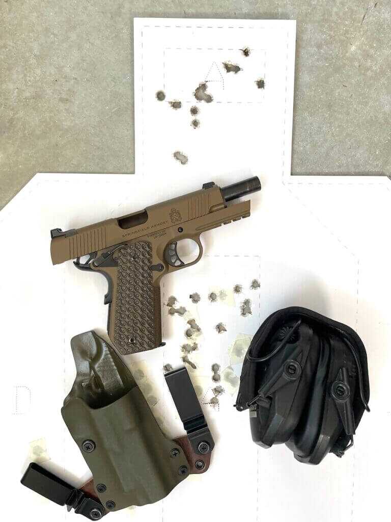 TRP 4.25” CC with target