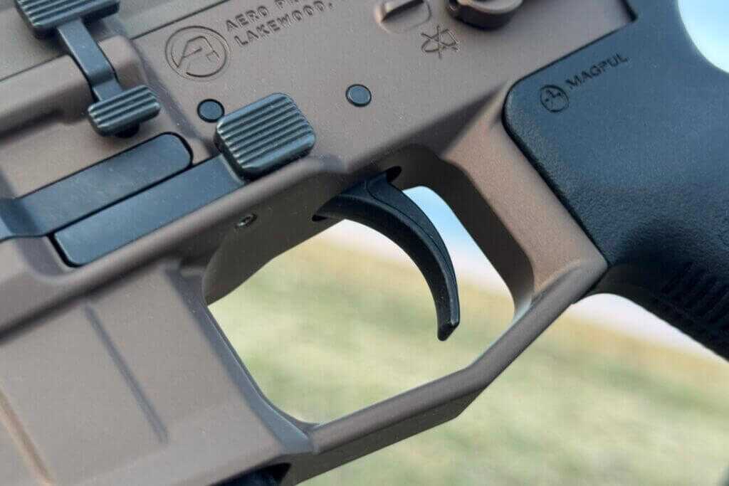 AR-15 lower receiver and trigger