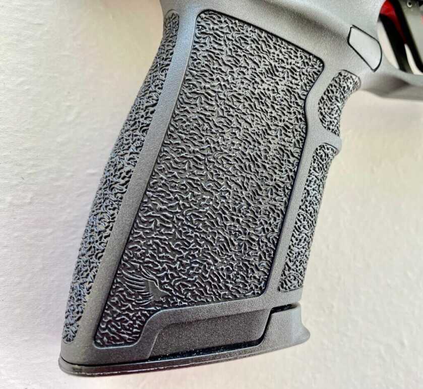 poly textured grip on SDS Arms pistol