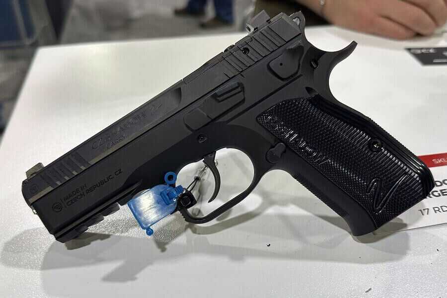 The CZ Shadow 2 carry at NRA 2025.