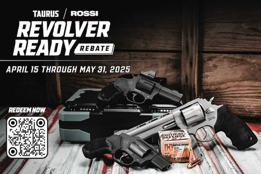 Revolver rebate from Taurus and Rossi.