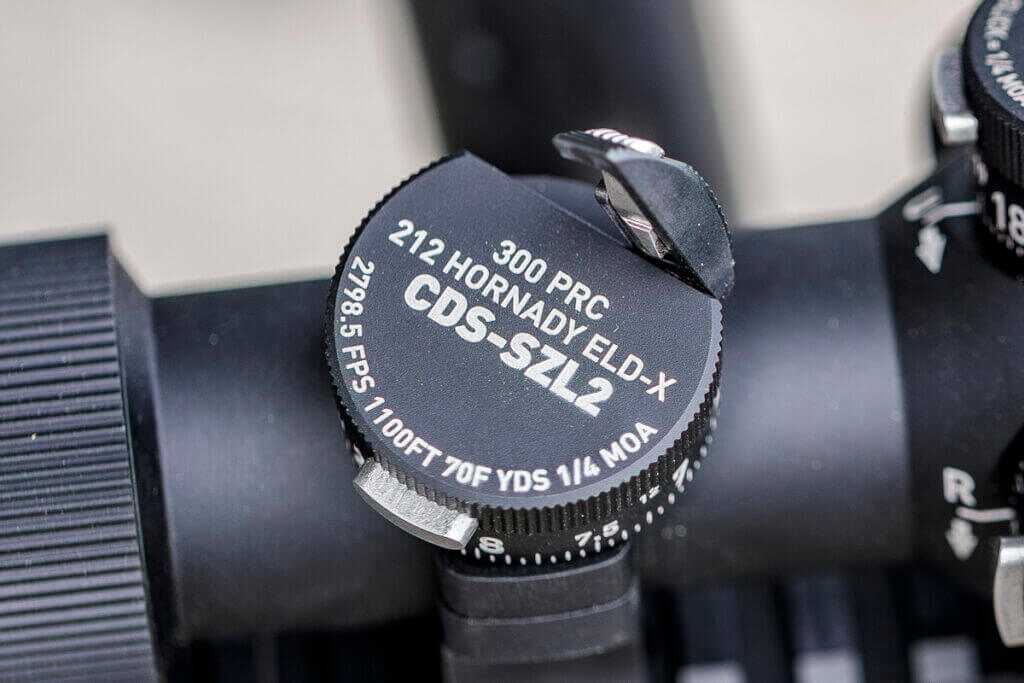 rifle scope dial VX-6HD Gen 2