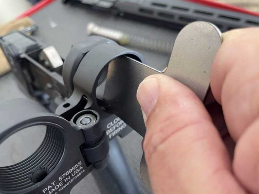 installing a Law Tactical Folding Stock Adapter