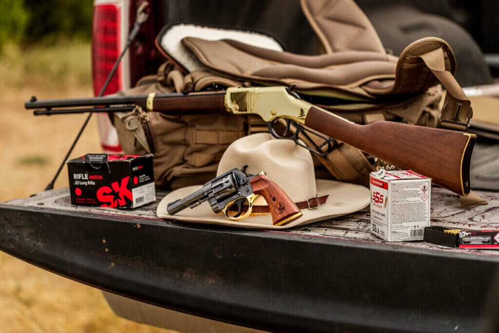 The latest addition to Henry's Golden Boy line up is their Golden Boy Revolver