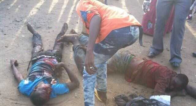 men on the ground. gaza