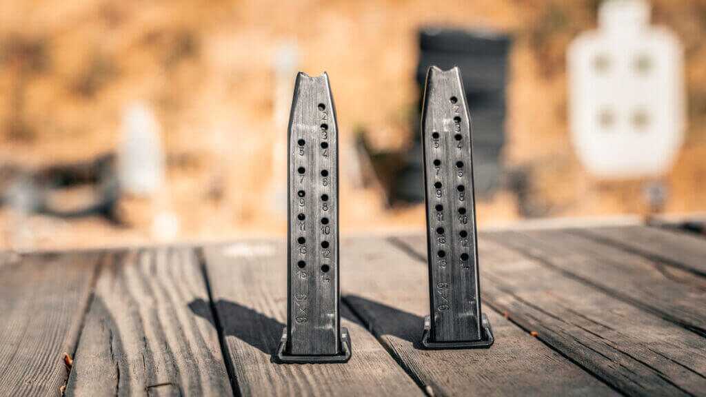 CZ Shadow 2 Carry steel magazines