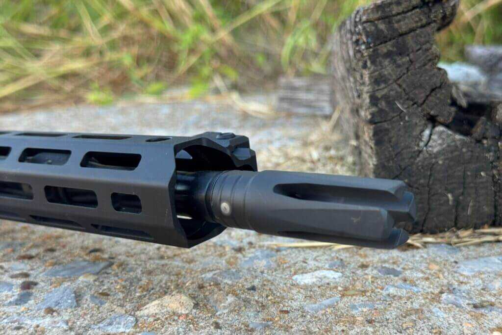 up close of the barrel