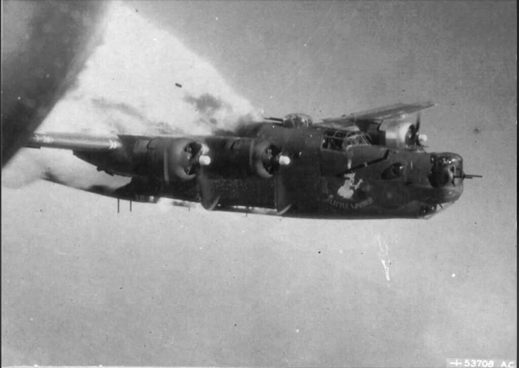 plane from ww2 bomber