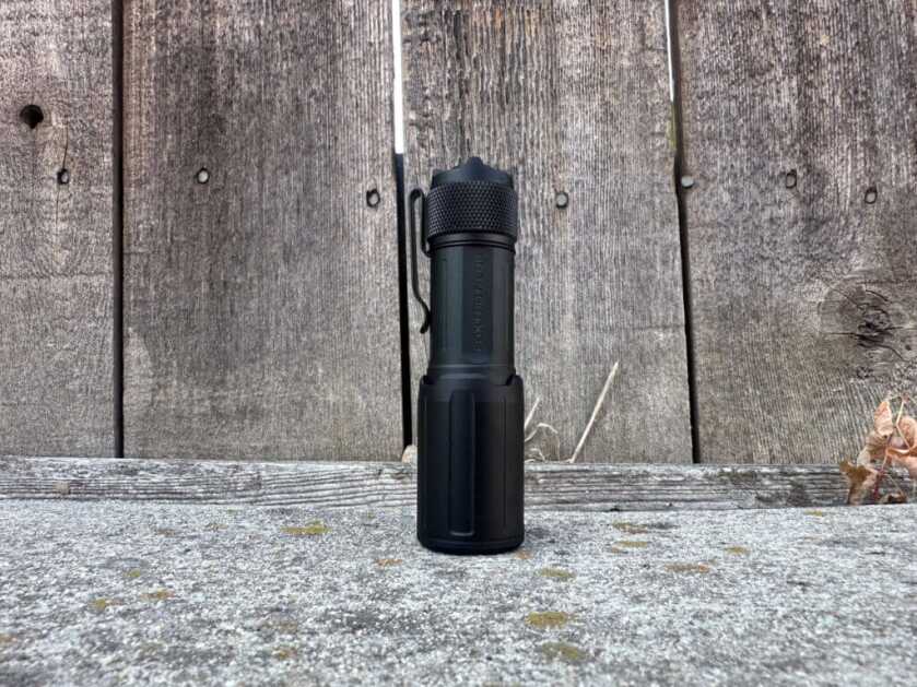 SIG FOXTROT EDC Compact handheld light close-up