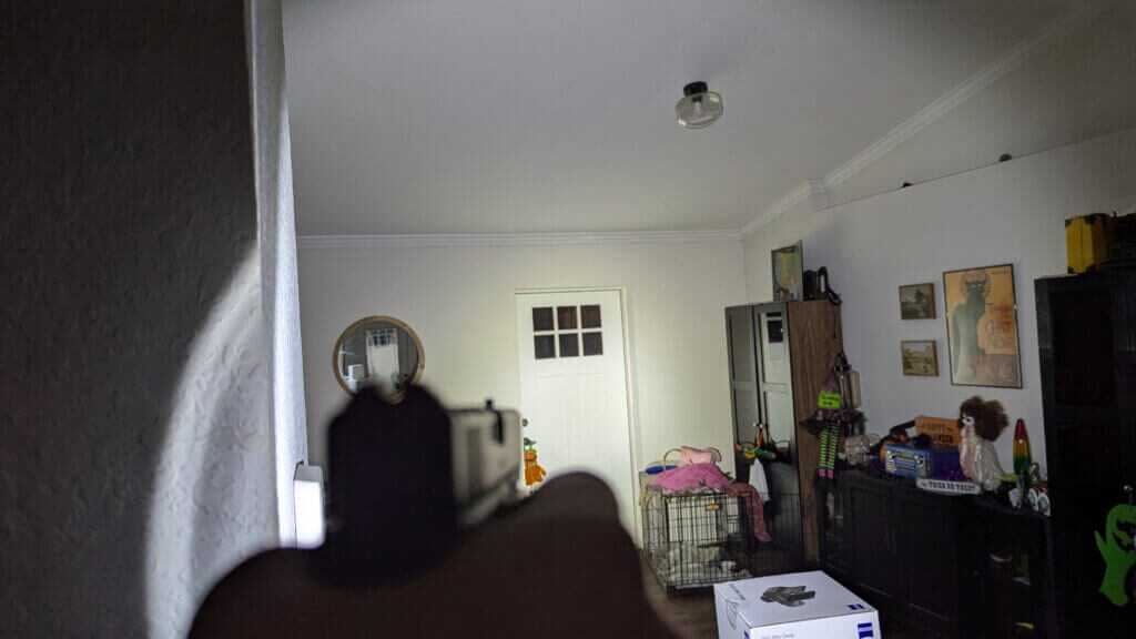 assess obstacles cover and ingress routes using weapon light