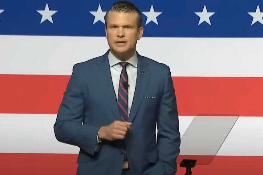 Sec. Pete Hegseth says this is "liberation day for America's warriors."