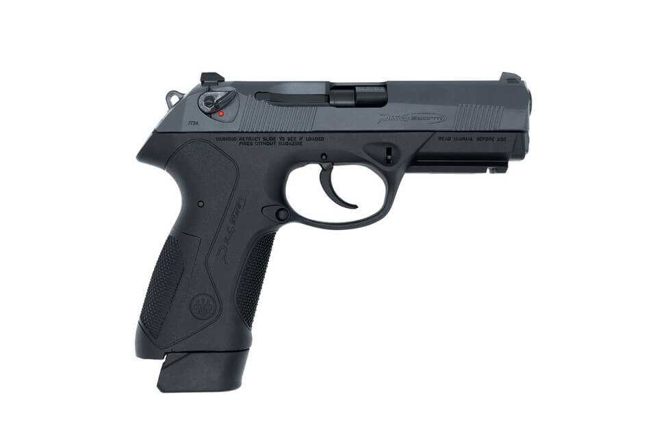 Langdon Tactical PX4 Full Size G-Super Duty tuned pistol on bench