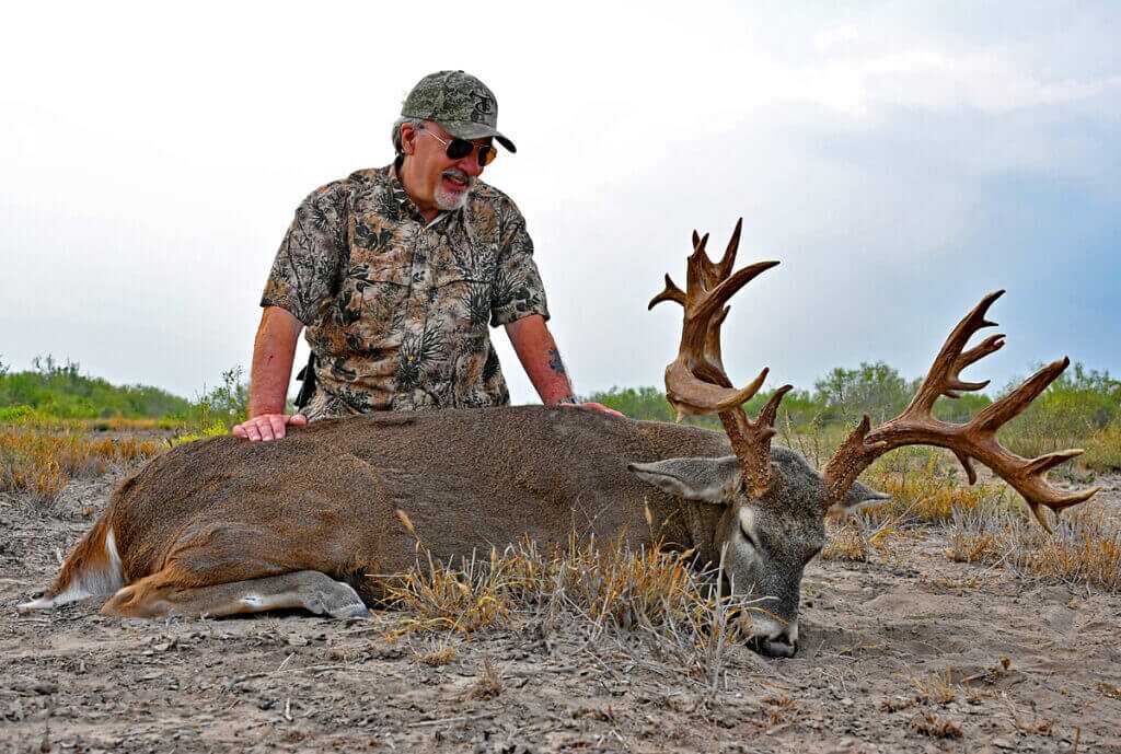 Nosler Trophy Grade 160-gr AccuBond 280 AI taking 217 5/8, 24-point whitetail at 120 yards