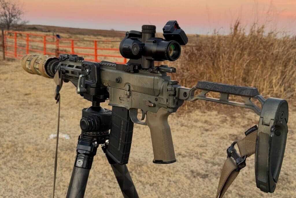 Zeroing the Infitac IOL25 thermal on a BRN180 rifle at the range