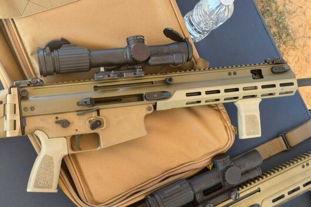 FN next gen SCAR lineup with extended M-LOK receiver and ambidextrous controls