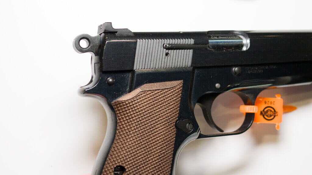 close view of the rear right side.