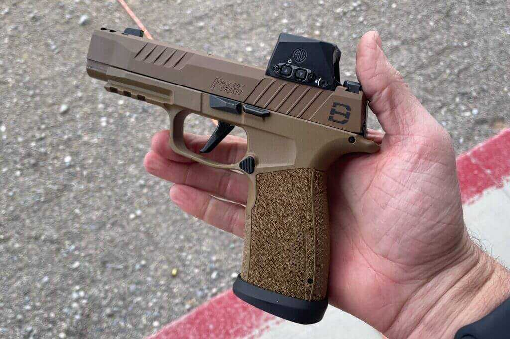 The compact SIG optic integrates seamlessly.