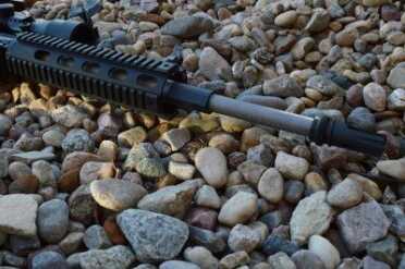 The DPMS GII Recon, a lightweight .308—New Gun Review The short fore grip may be a disadvantaged for long armed shooter who like to hold thumb-over-bore, but longer forends are available.