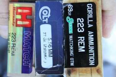 All three of our match ammo choices carry a bullet in the 70gr. range. Heavier bullets have a better ballistic coefficient for long range energy retention in competition. 