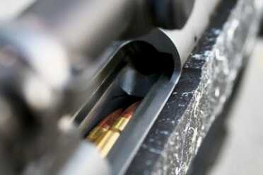 Loaded and ready!  The internal box magazine holds five rounds plus one in the chamber.