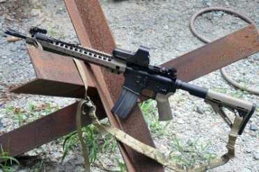 One you're comfortable punching paper, you have to move to more practical training. The low cost of the 5.56 will be a plus.