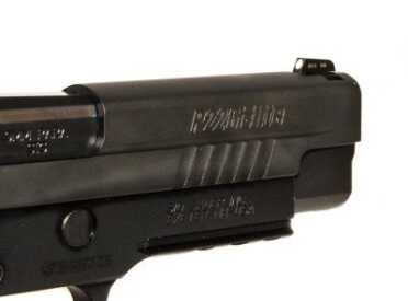 Front slide serrations are there if you like using them for press checks.