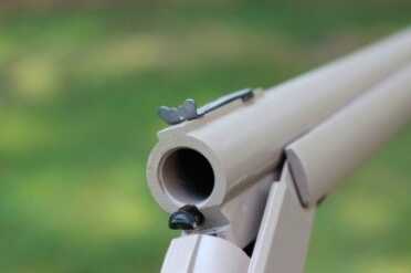 Now it is time to address the rear sight on this ugly old gun.