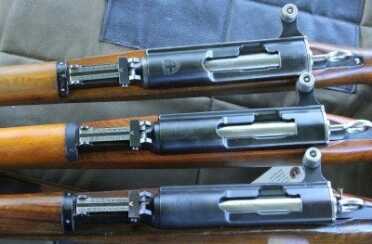 The Swiss crest is clearer on my old gun than it is on the better condition guns, but all of the guns are meticulously clean.